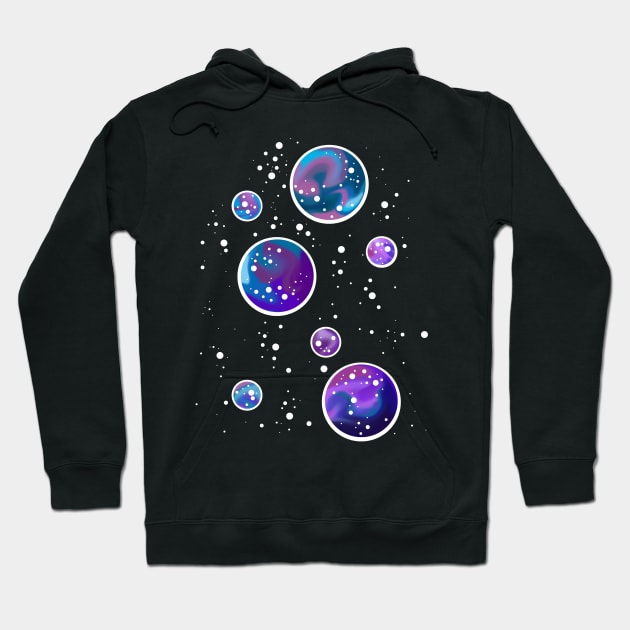 Colourful Planets Hoodie by HighFives555